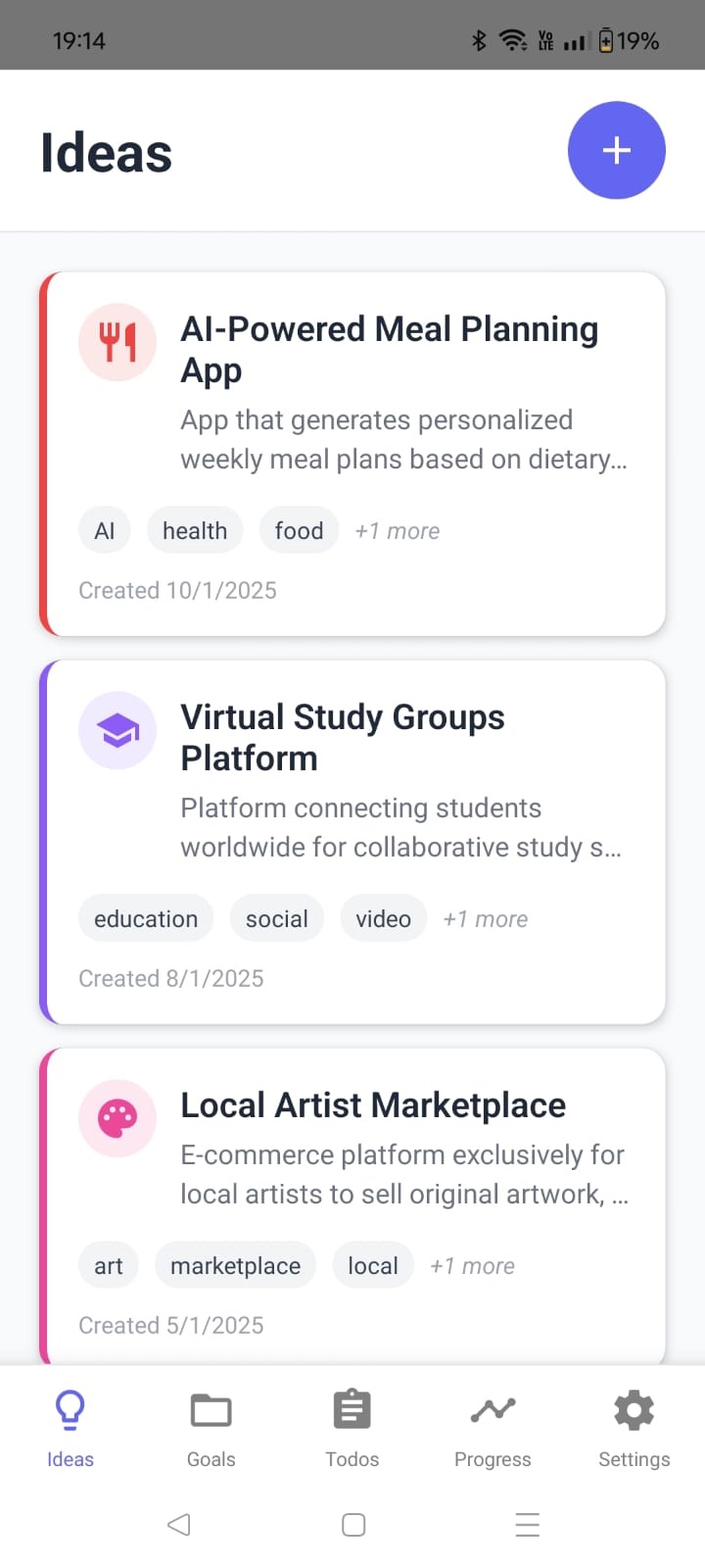 Goals Tracker - Feature 6